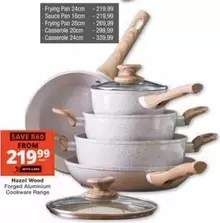 Pan - Hazel Wood Forged Aluminium Cookware Range