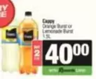 Orange Burst or Lemonade Burst