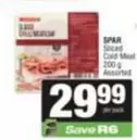 Spar - Sliced Cold Meat