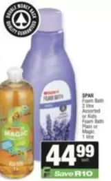 Spar - Foam Bath