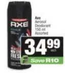Axe - Aerosol Deodorant