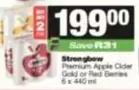Strongbow - Premium Apple Cider Gold or Red Berries