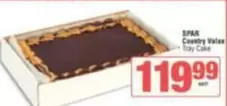 Spar - Country Vale Tray Cake