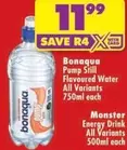 Bonaqua - Pump Still Flavoured Water