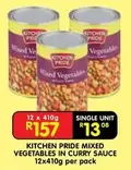 Pride - Mixed Vegetables in Curry Sauce