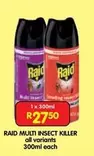Raid - MULTI INSECT KILLER