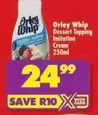 Dessert Topping Imitation Cream