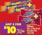 Tiffany - Take 5 / Big Break Chocolate Bar