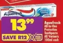 Aquafresh - All-to-One Protection Toothpaste
