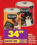 Boss - Adult Wet Dog Food