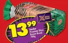 SASKO - Premium Slices Brown Bread