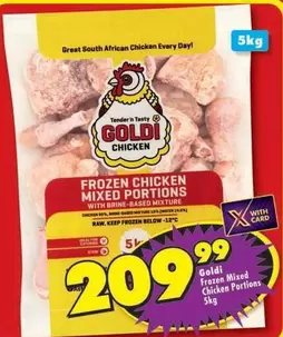 Goldi - Frozen Chicken Mixed Portions
