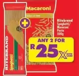 Ritebrand - Spaghetti/Macaroni Pasta