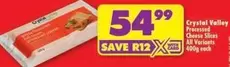 Crystal Valley - Processed Cheese Slices