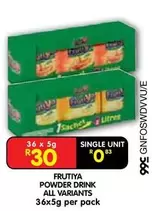 FRUTIYA POWDER DRINK