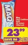 MAQ - Fabric Conditioner Refill