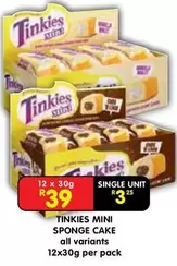 Mini - Tinkies Sponge Cake