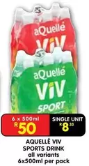 Aquelle - VIV SPORT DRINK