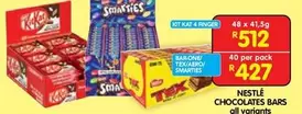 Kit Kat - KIT KAT 4 FINGER / BAR ONE / TEX / AERO / SMARTIES