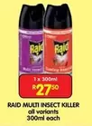 Raid - MULTI INSECT KILLER