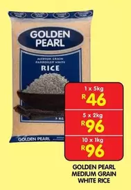 Golden Pearl - MEDIUM GRAIN FARBOILED WHITE RICE