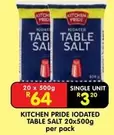 Pride - IODATED TABLE SALT