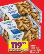 Today - Original Sausage Rolls