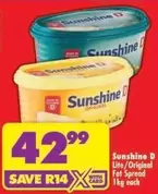 Lite/Original Fat Spread