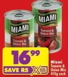 Miami - Tomato & Onion Mix