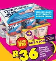 Parmalat - Smooth Dairy Snack/Yoghurt