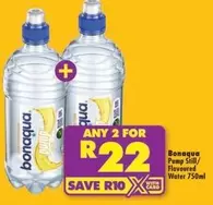 Bonaqua - Pump Still/ Flavoured Water
