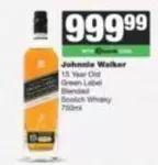 Johnnie Walker - 15 Year Old Green Label Blended Scotch Whisky