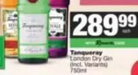 Tanqueray - London Dry Gin