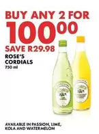 Rose's - CORDALS