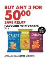 FLAVOURED POTATO CRISPS