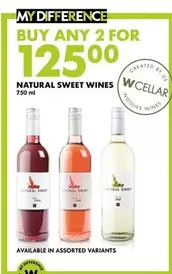 NATURAL SWEET WINES