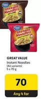 Great Value - Instant Noodles