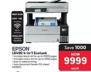 Epson - L6490 4-in-1 Ecotank