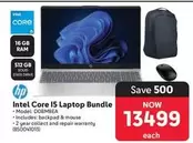 HP - Intel Core i5 Laptop Bundle - Model: D0BM8EA