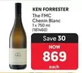 Ken Forrester - The FMC Chenin Blanc 1 x 750 ml (181460)