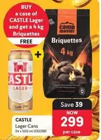 CASTLE - Lager Cans