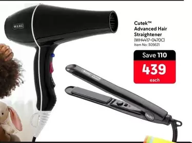 Wahl - Advanced Hair Straightener (WH417-0470C)
