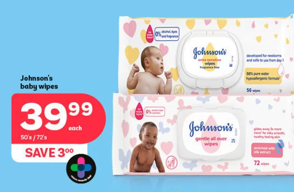 Johnson's - Baby Wipes