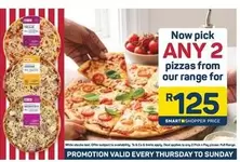 2 pizzas