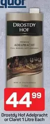 Drostdy Hof - Adelpracht or Claret