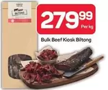 Bulk Beef Kiosk Biltong