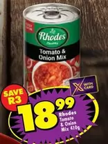 Rhodes - Tomato & Onion Mix