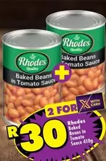 Rhodes - Baked Beans in Tomato Sauce