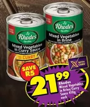 Rhodes - Mixed Vegetables in Curry Sauce