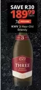 KWV - 3-Year-Old Brandy